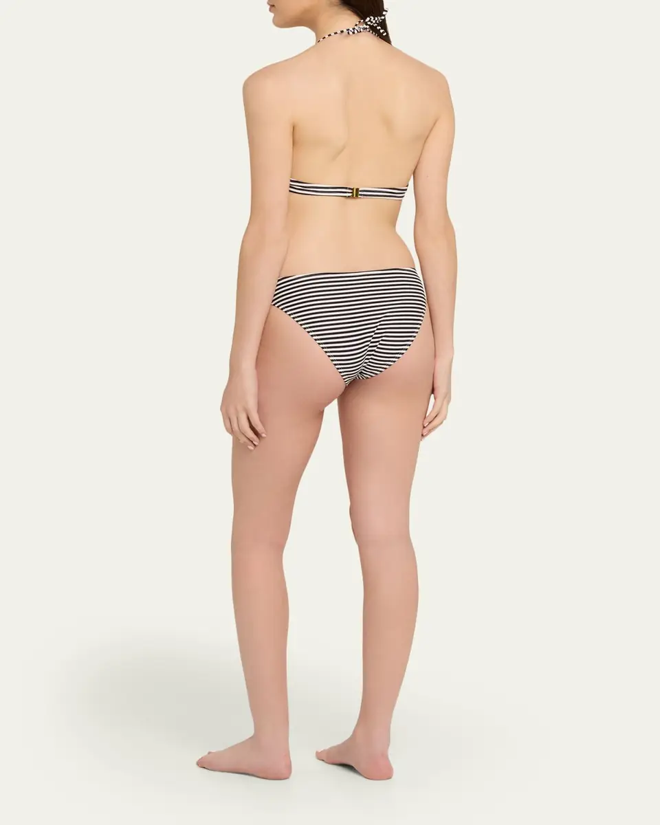 Nili Lotan Printed Triangle Bikini Top | Thumbnail 3 Nili Lotan Printed Triangle Bikini Top | Thumbnail 3
