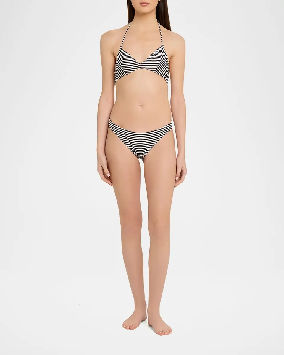 Nili Lotan Printed Triangle Bikini Top | Thumbnail 9 Nili Lotan Printed Triangle Bikini Top | Thumbnail 9