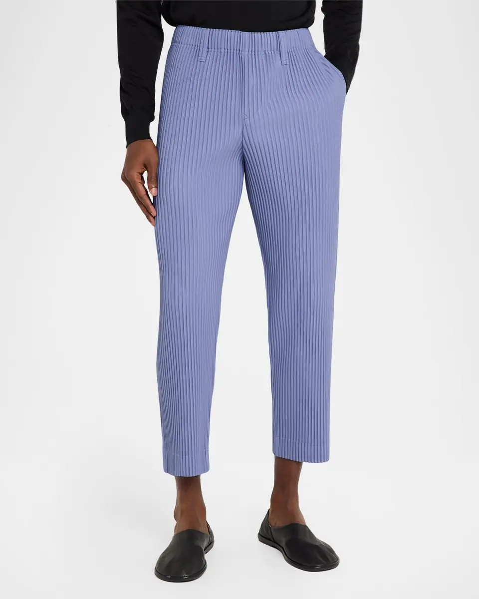 Homme Plissé Issey Miyake Men's Tailored Pleated Pants | Thumbnail 8 Homme Plissé Issey Miyake Men's Tailored Pleated Pants | Thumbnail 8