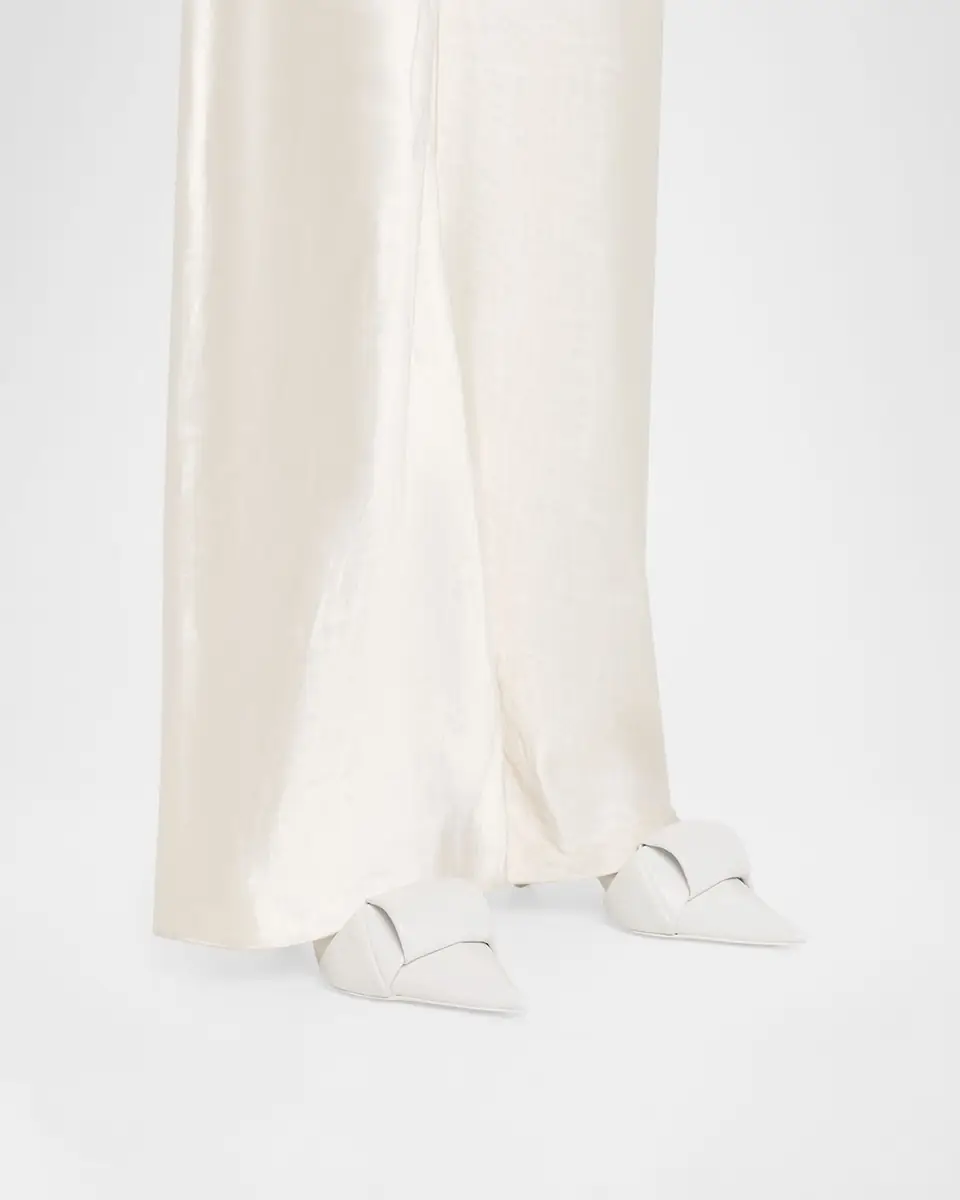 Loewe 70mm Origami Folded Leather Mule Pumps | Thumbnail 6 Loewe 70mm Origami Folded Leather Mule Pumps | Thumbnail 6