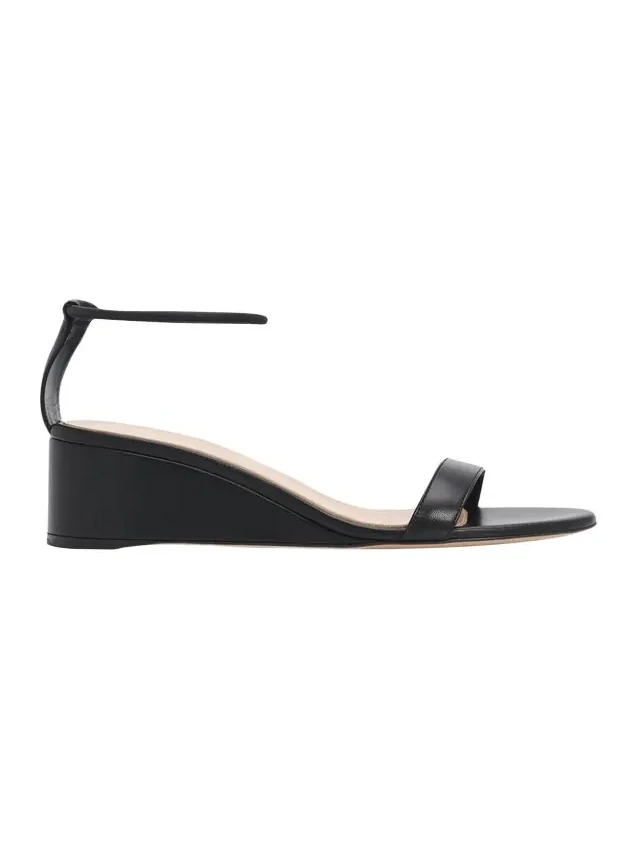 45mm Nappa Leather Wedge Sandals 45mm Nappa Leather Wedge Sandals