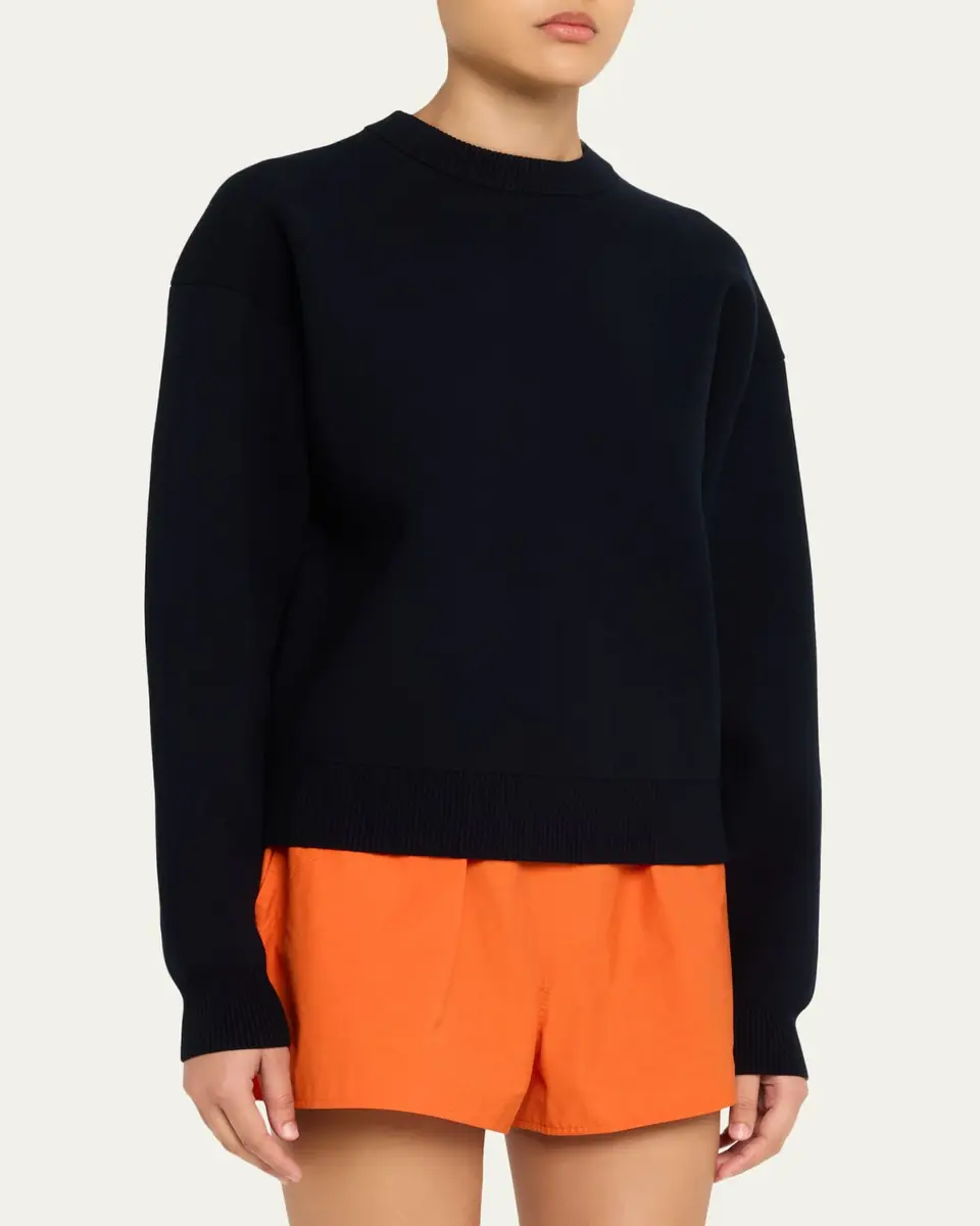A.L.C. Teddy Crewneck Knit Sweater | Thumbnail 4 A.L.C. Teddy Crewneck Knit Sweater | Thumbnail 4