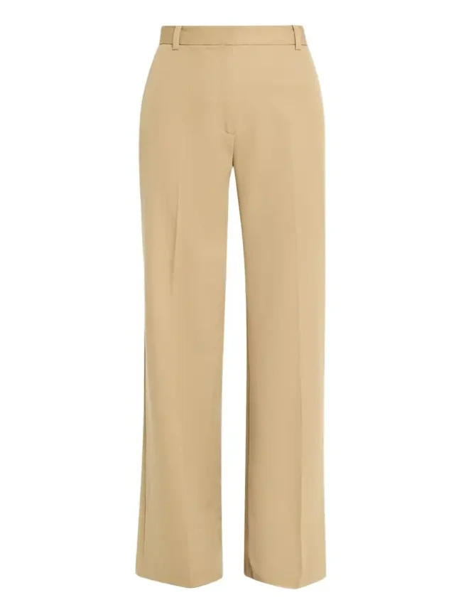 Nili Lotan Rivers High-Waisted Straight-Leg Trousers