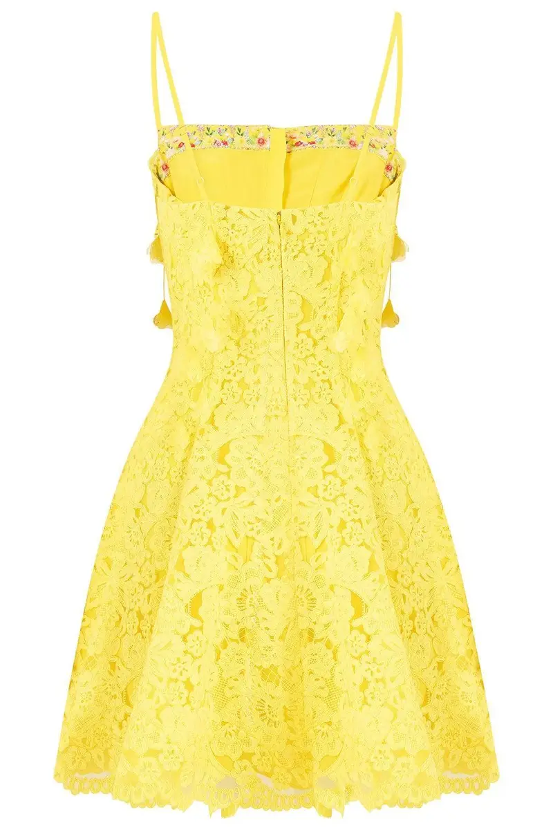 Camilla Corset Flare Short Dress | Thumbnail 6