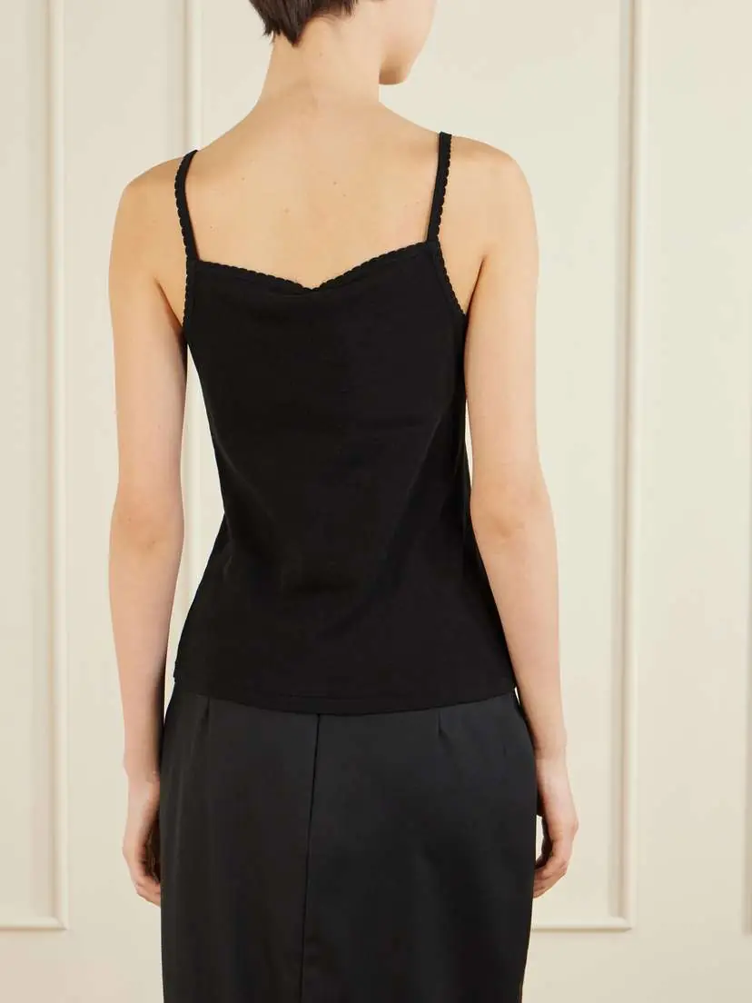 The Row Denzel Ribbed Cotton-jersey Tank | Thumbnail 3 The Row Denzel Ribbed Cotton-jersey Tank | Thumbnail 3