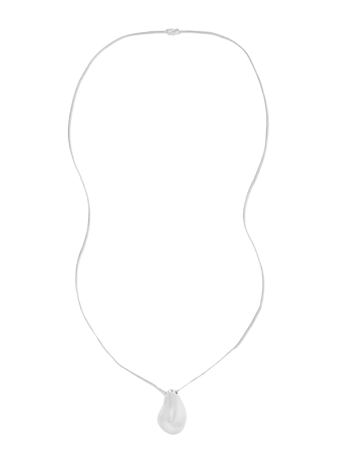 The Betty Convertible Silver And Leather Necklace The Betty Convertible Silver And Leather Necklace