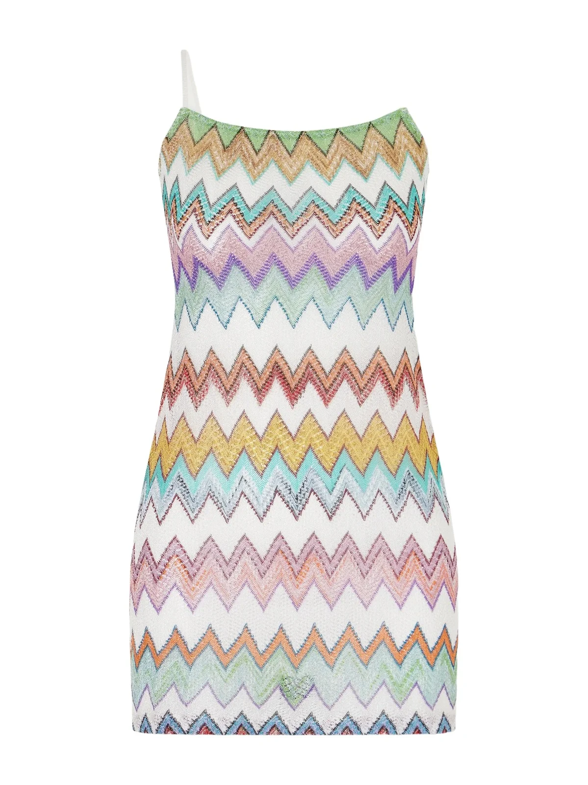 Missoni Striped Metallic Crochet-knit Cover-up