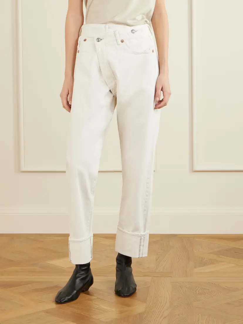 R13 Cuffed Crossover Jeans | Thumbnail 3 R13 Cuffed Crossover Jeans | Thumbnail 3