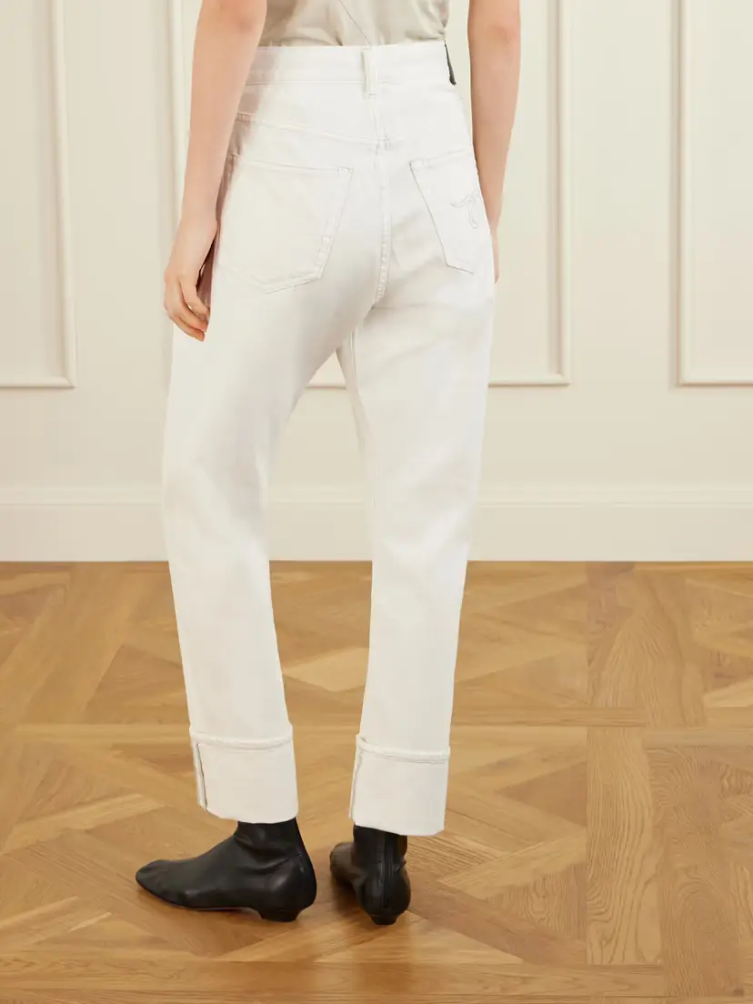 R13 Cuffed Crossover Jeans | Thumbnail 4 R13 Cuffed Crossover Jeans | Thumbnail 4
