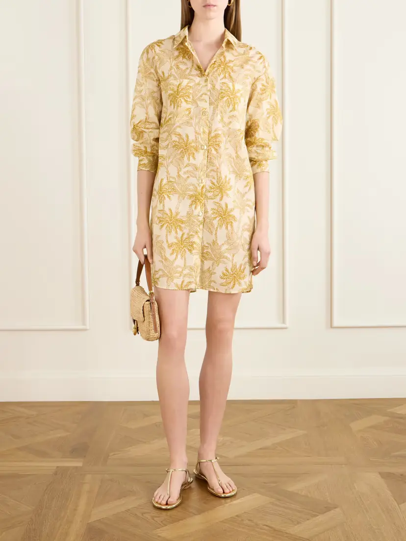 Eres Exotisme Printed Cotton-voile Shirt | Thumbnail 2