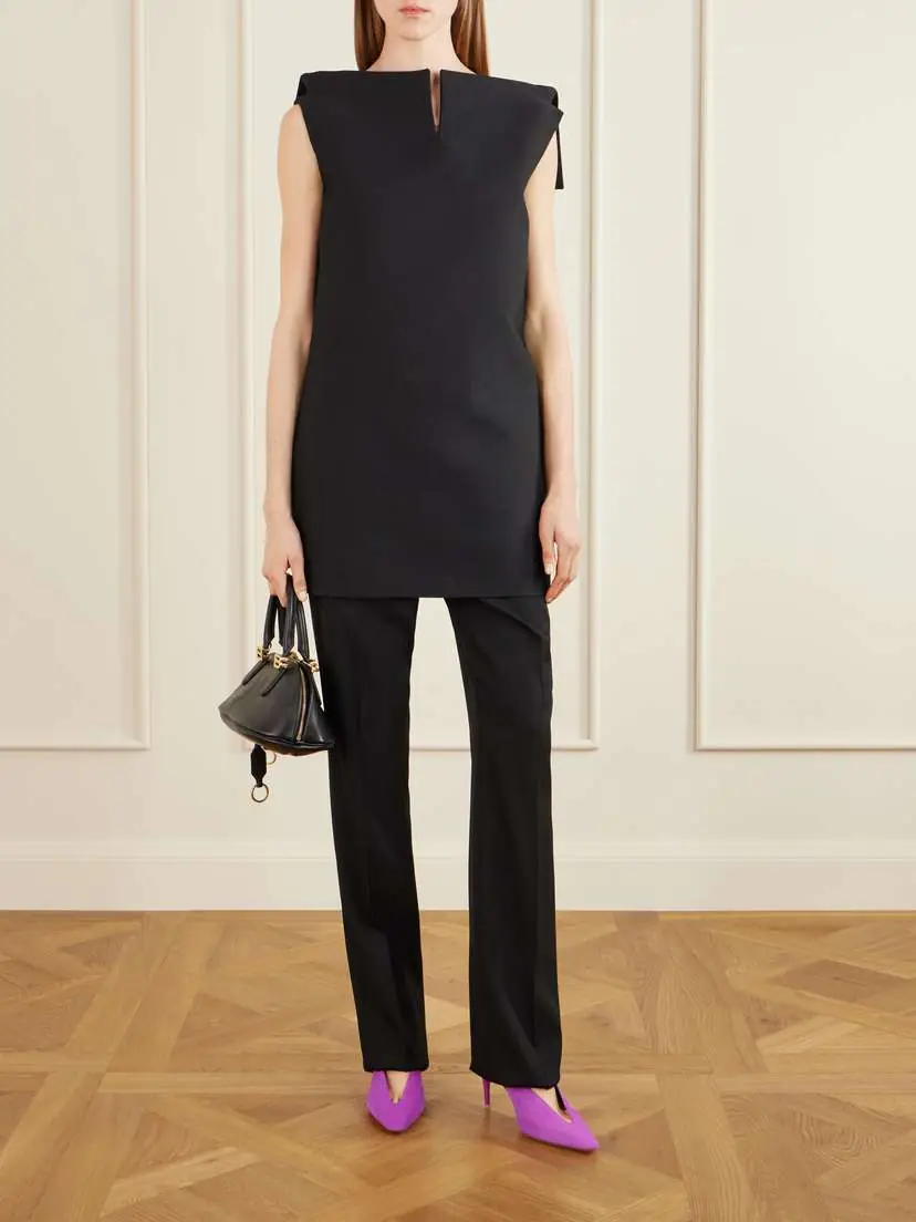 Balenciaga Duchesse Suede Pumps | Thumbnail 4 Balenciaga Duchesse Suede Pumps | Thumbnail 4