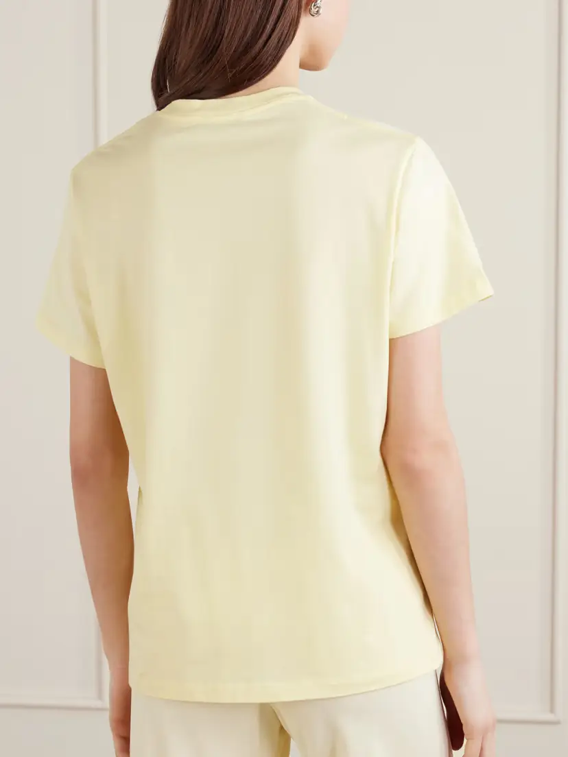 Wardrobe.NYC Cotton-jersey T-shirt | Thumbnail 4