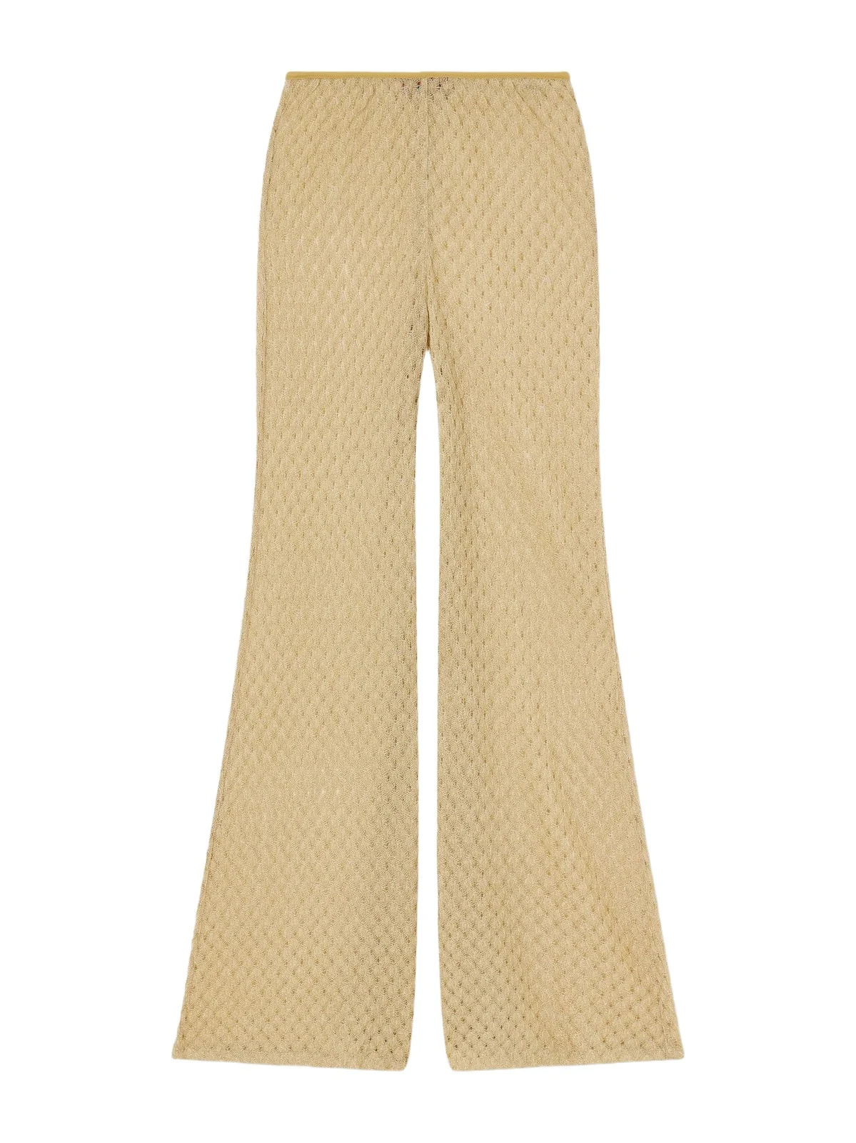 Crochet-knit Flared Pants Crochet-knit Flared Pants
