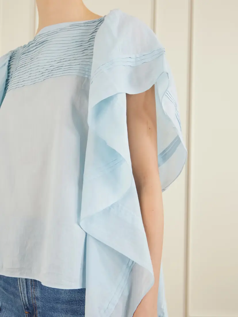 Ulla Johnson Lu Ruffled Cotton-voile Top | Thumbnail 5 Ulla Johnson Lu Ruffled Cotton-voile Top | Thumbnail 5