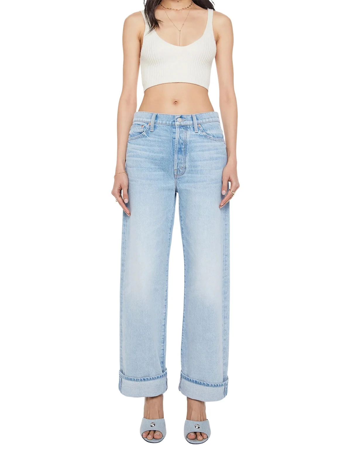 Dodger Button Hover Cuff Jeans Dodger Button Hover Cuff Jeans