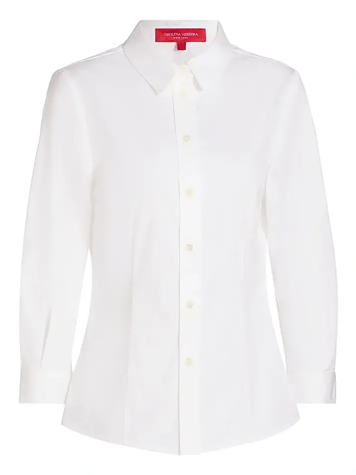 Women's Classic Cotton Blouse Women's Classic Cotton Blouse