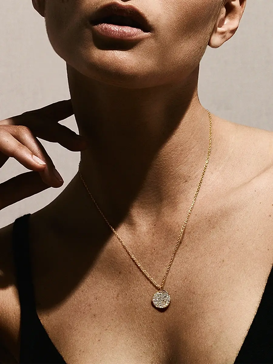 Ippolita Women's Stardust Medium Flower 18K Green Gold & Diamond Pendant Necklace - Gold | Thumbnail 2 Ippolita Women's Stardust Medium Flower 18K Green Gold & Diamond Pendant Necklace - Gold | Thumbnail 2