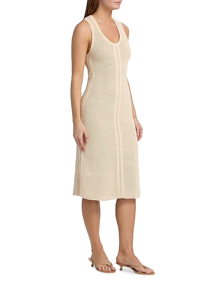Kobi Halperin Women's Gia Rib-Knit Tank Midi-Dress | Thumbnail 4 Kobi Halperin Women's Gia Rib-Knit Tank Midi-Dress | Thumbnail 4