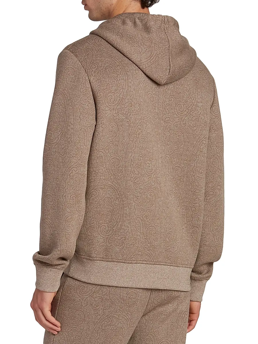 Etro Men's Paisley Zip Hoodie | Thumbnail 5 Etro Men's Paisley Zip Hoodie | Thumbnail 5