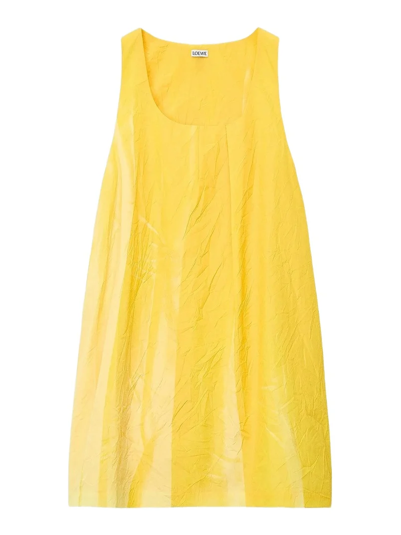 Women's Pleated Gradient Print Minidress Women's Pleated Gradient Print Minidress
