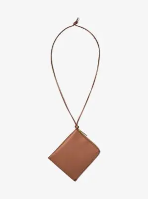Michael Kors Collection Aurelia Leather Bag in Natural - One Size by Michael Kors Collection | Thumbnail 2