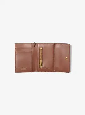 Michael Kors Collection Leather Card Holder Necklace in White - One Size by Michael Kors Collection | Thumbnail 7