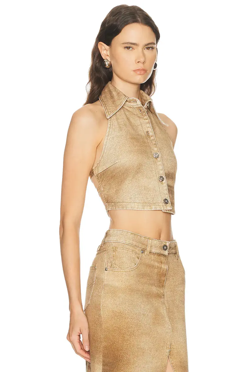 BLUMARINE Sleeveless Top | Thumbnail 2 BLUMARINE Sleeveless Top | Thumbnail 2