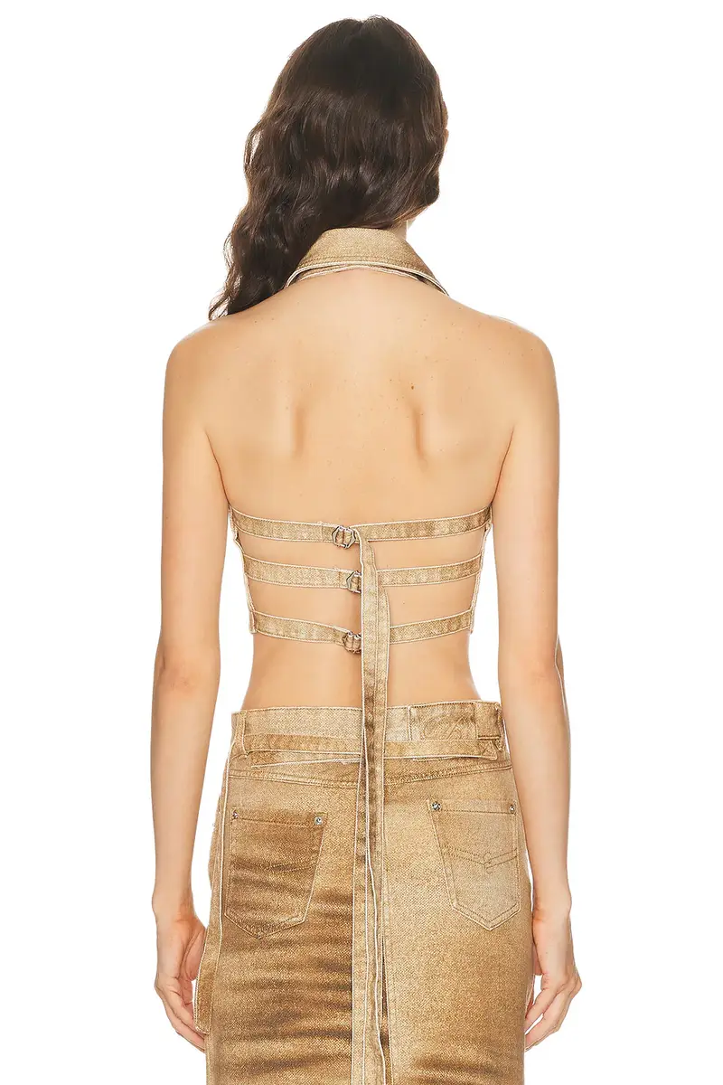 BLUMARINE Sleeveless Top | Thumbnail 3 BLUMARINE Sleeveless Top | Thumbnail 3