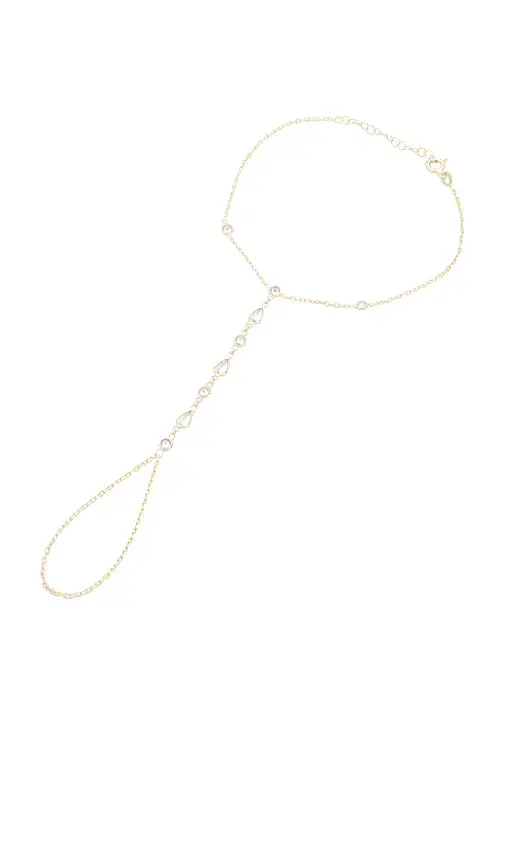 By Adina Eden Cz Multi-shape Stone Hand Chain Bracelet | Image 1 By Adina Eden Cz Multi-shape Stone Hand Chain Bracelet | Image 1