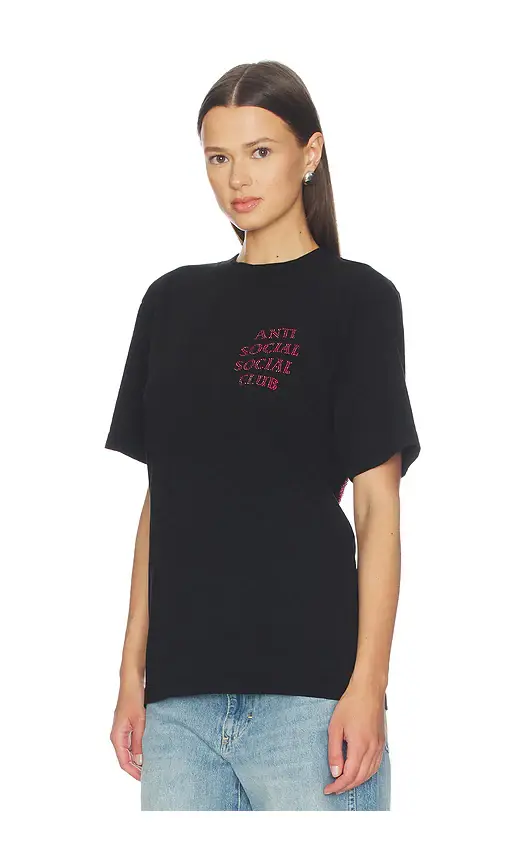 Anti Social Social Club Rhinestone Mind Games Tee | Thumbnail 2