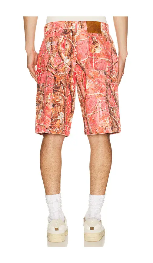Ryoko Rain Tree Camo Double Knee Oversized Shorts | Thumbnail 2