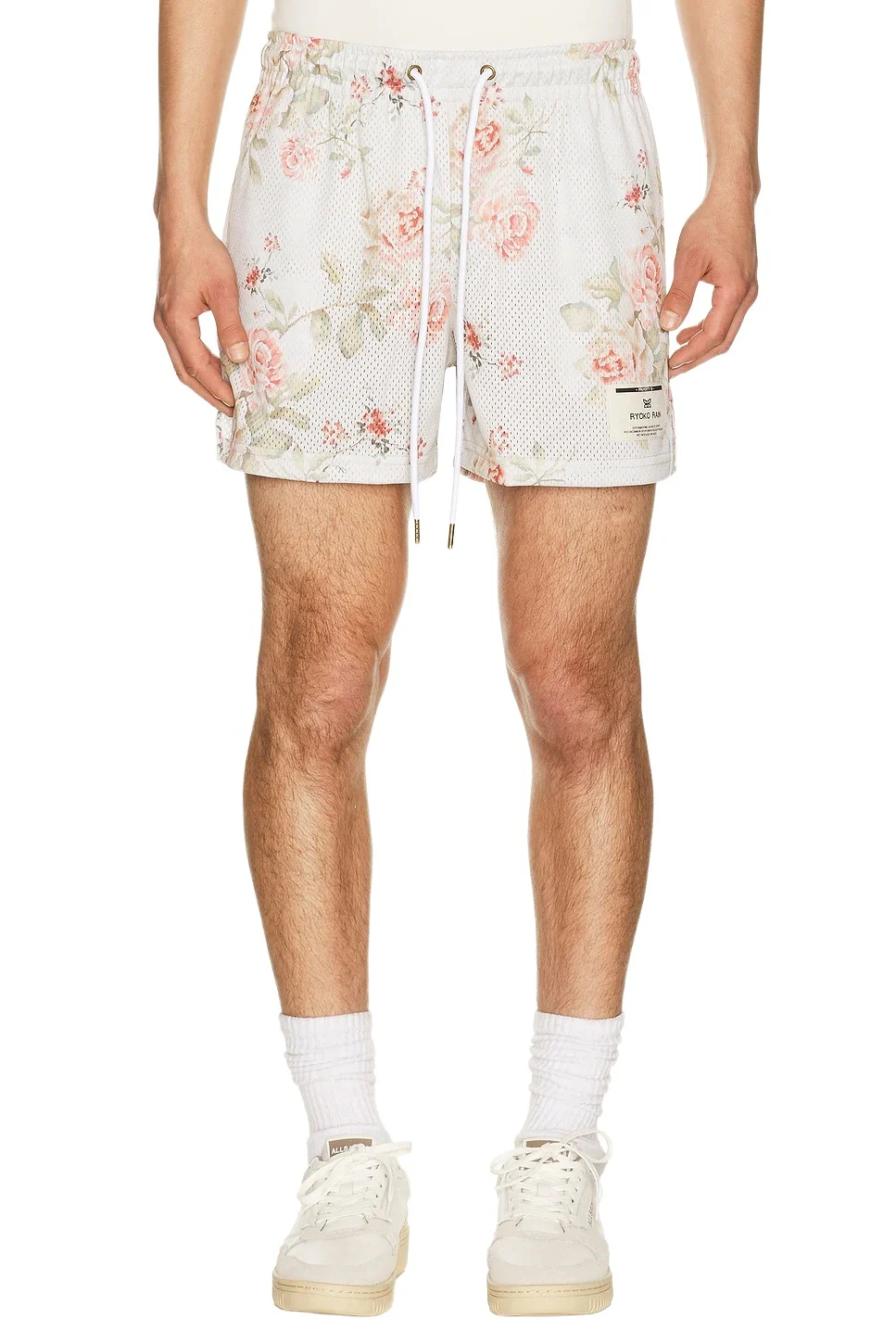 Ryoko Rain Cream Shorts
