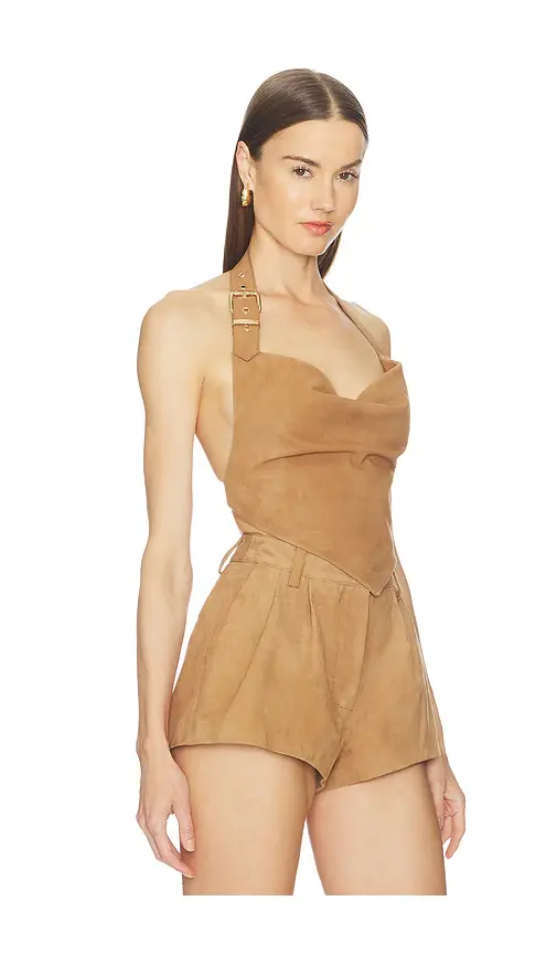 Retrofête Windsor Suede Top | Thumbnail 2 Retrofête Windsor Suede Top | Thumbnail 2