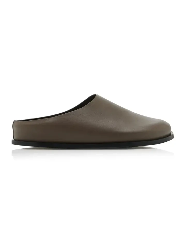 Lou Leather Clogs
