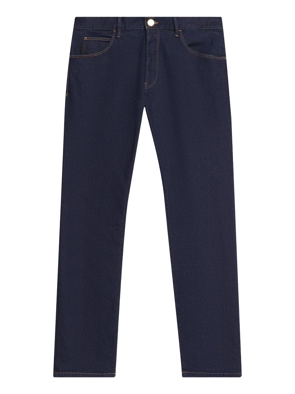 Men's Dark-Wash Denim Straight-Leg Jeans Men's Dark-Wash Denim Straight-Leg Jeans