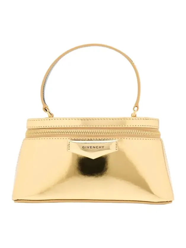 Antigona Metallic Leather Vanity Bag