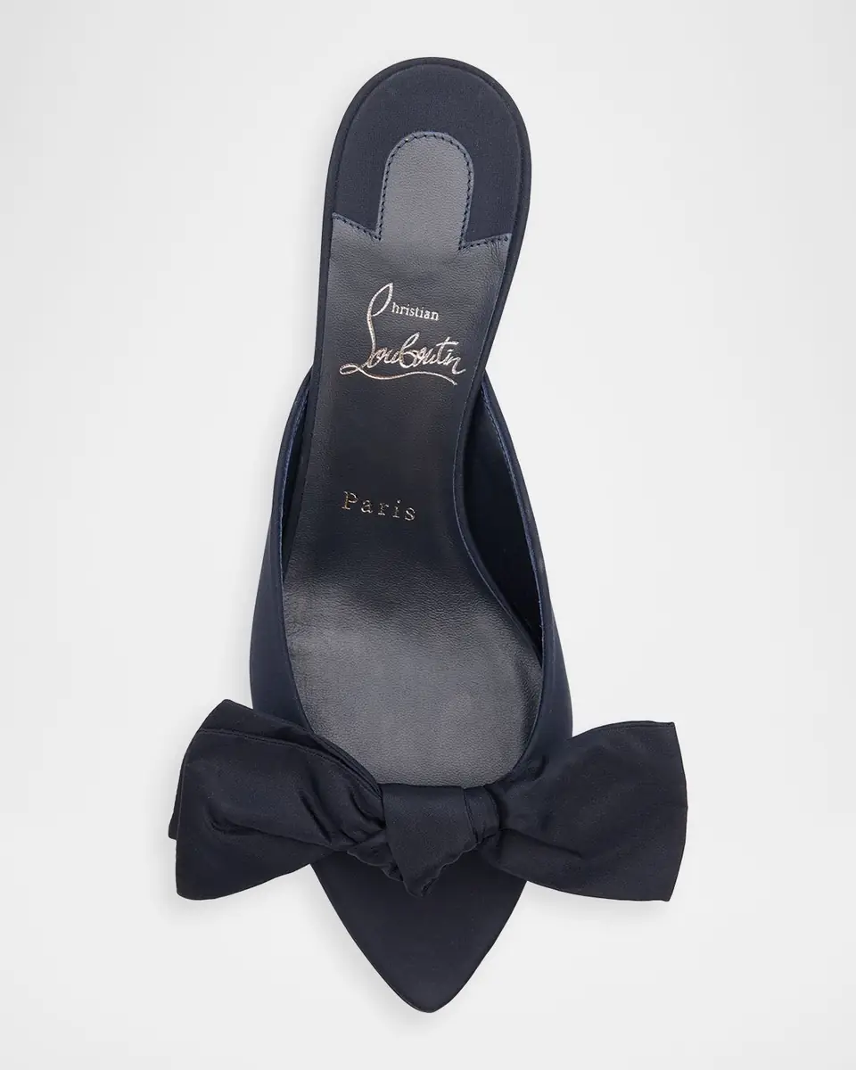 Christian Louboutin 60mm Mulazee Taffeta Mule Pumps | Thumbnail 15 Christian Louboutin 60mm Mulazee Taffeta Mule Pumps | Thumbnail 15