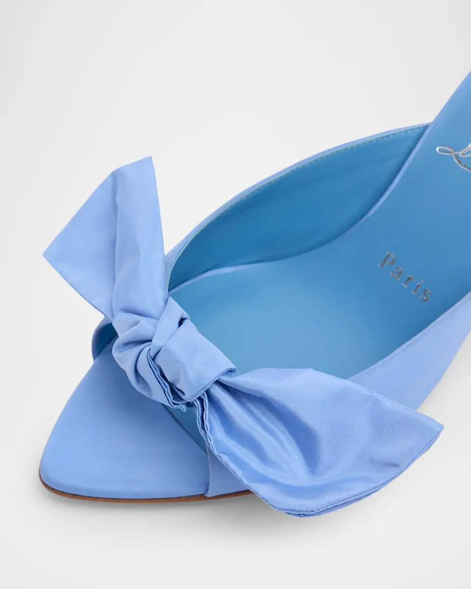 Christian Louboutin 60mm Mulazee Taffeta Mule Pumps | Thumbnail 9 Christian Louboutin 60mm Mulazee Taffeta Mule Pumps | Thumbnail 9