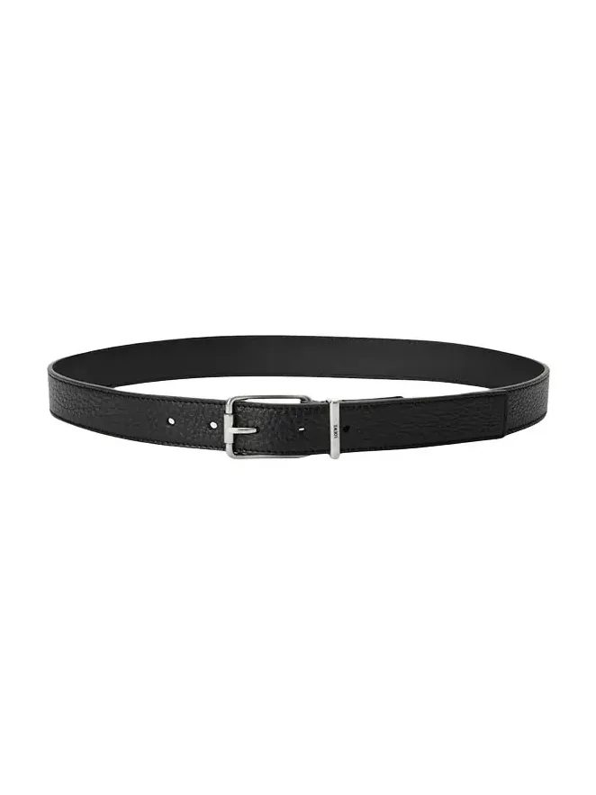 Men's Essential Grained Calfskin Belt Men's Essential Grained Calfskin Belt