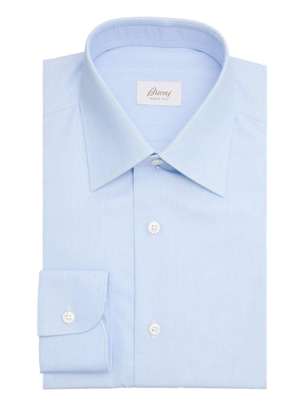 Men's Fine Stripe Cotton Dress Shirt Men's Fine Stripe Cotton Dress Shirt
