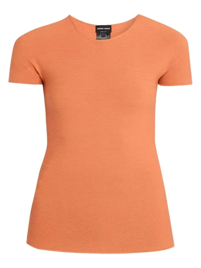 Short-Sleeve Crewneck Sweater Short-Sleeve Crewneck Sweater