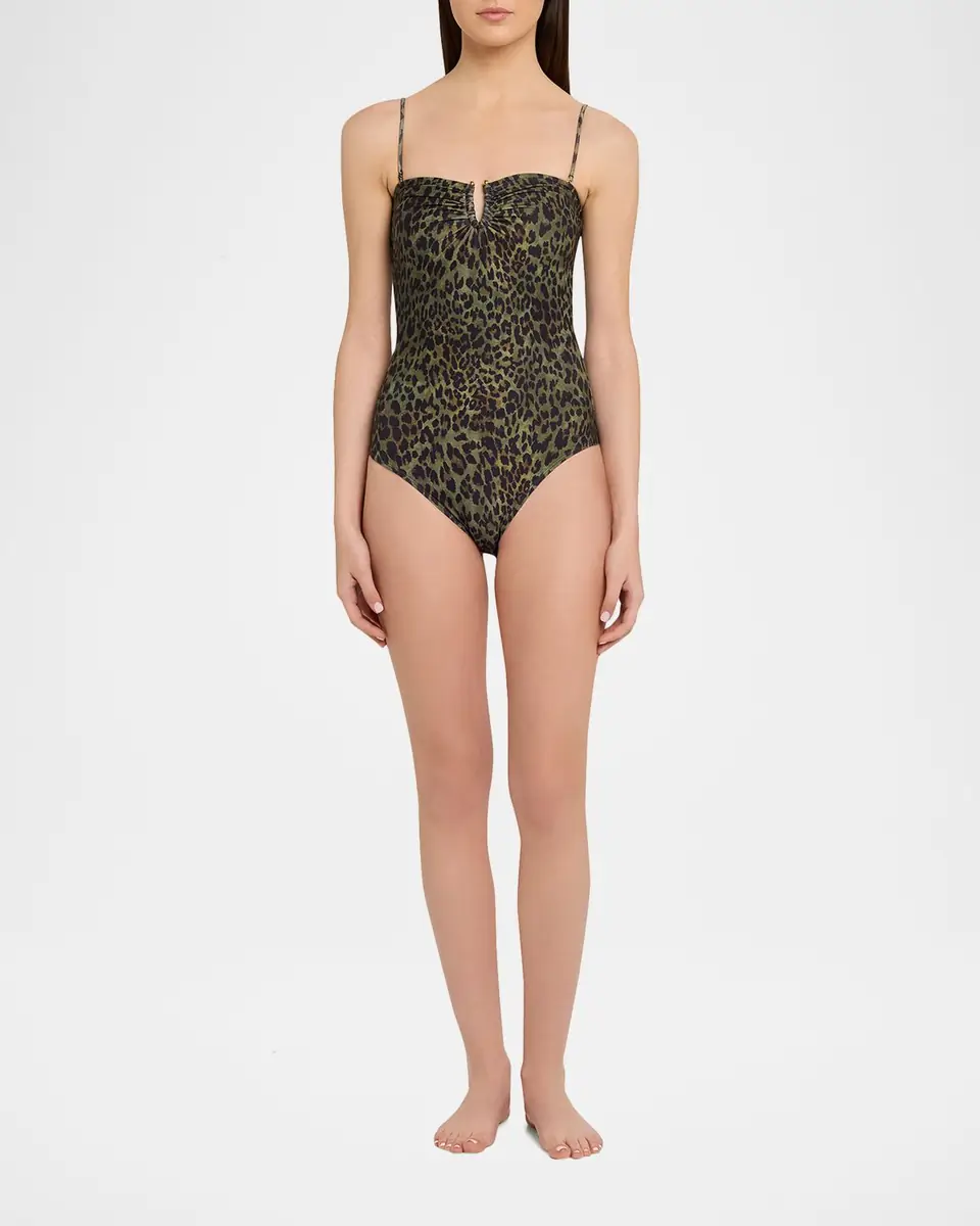 Nili Lotan Leopard One-Piece Swimsuit | Thumbnail 5 Nili Lotan Leopard One-Piece Swimsuit | Thumbnail 5