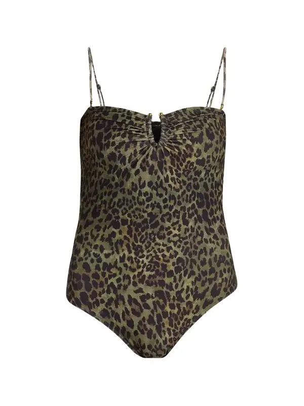 Leopard One-Piece Swimsuit Leopard One-Piece Swimsuit