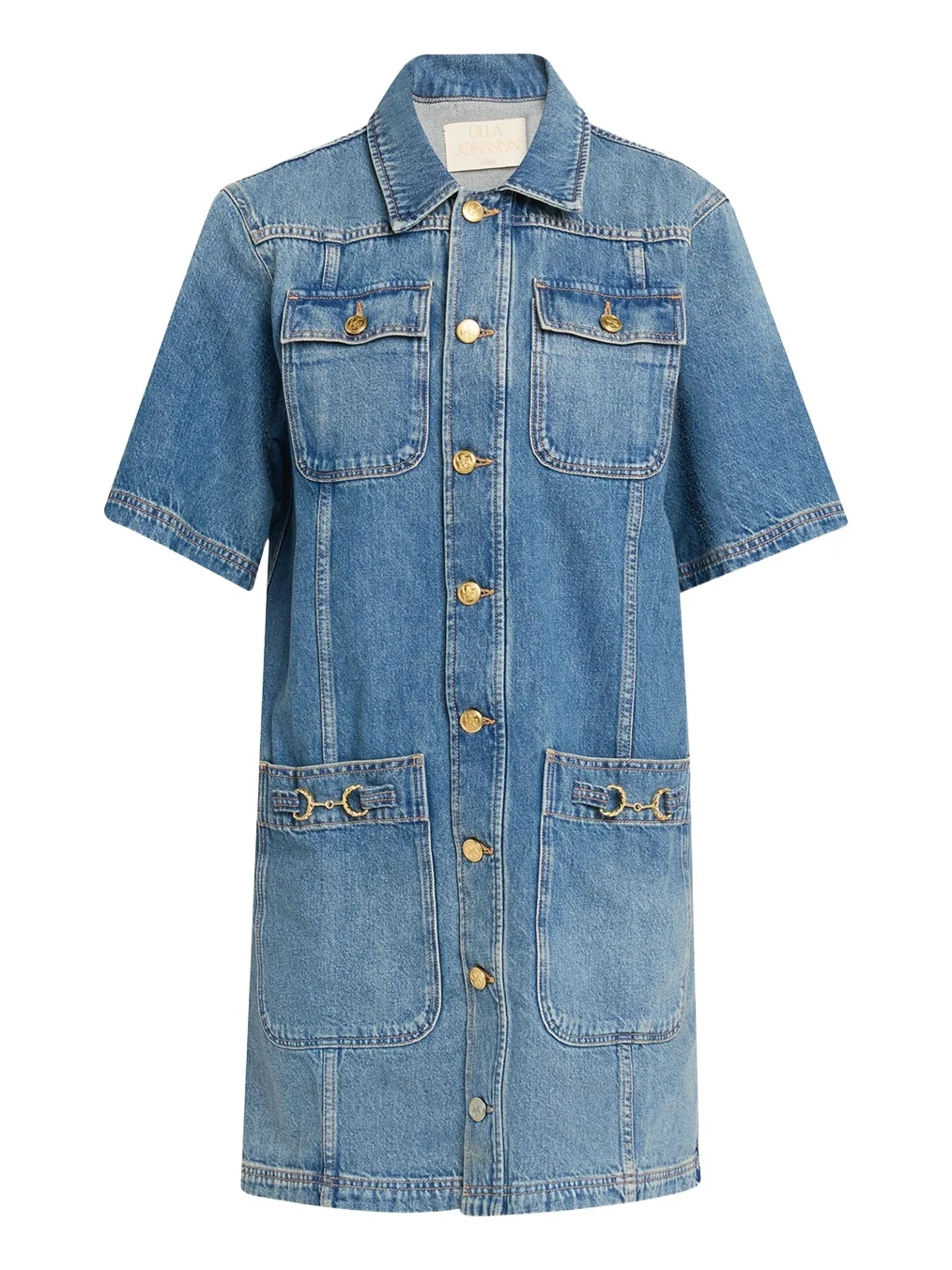 Painters Denim Mini Shirtdress