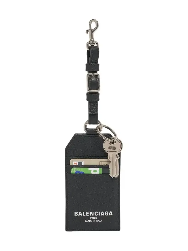 Men's Credit Charm Keychain Card Holder
