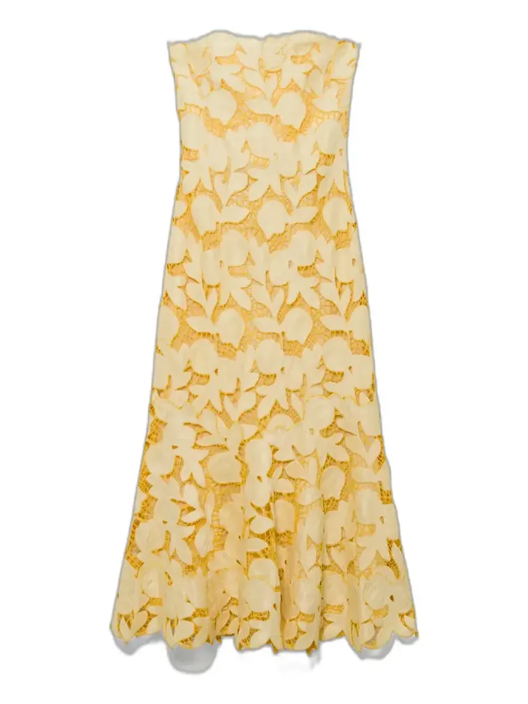 Valletta Strapless Embroidered Dress Valletta Strapless Embroidered Dress
