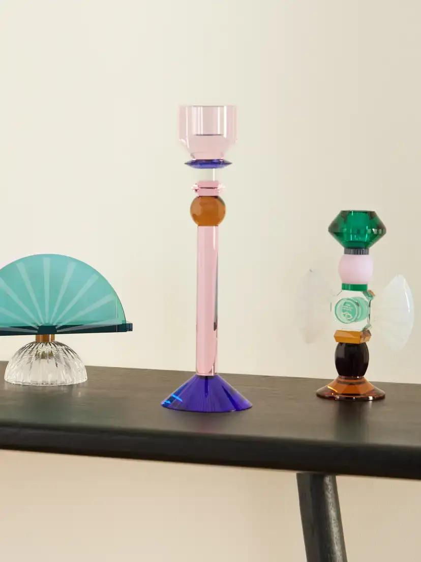 Reflections Copenhagen Rosalin Glass Candle Holder | Thumbnail 2