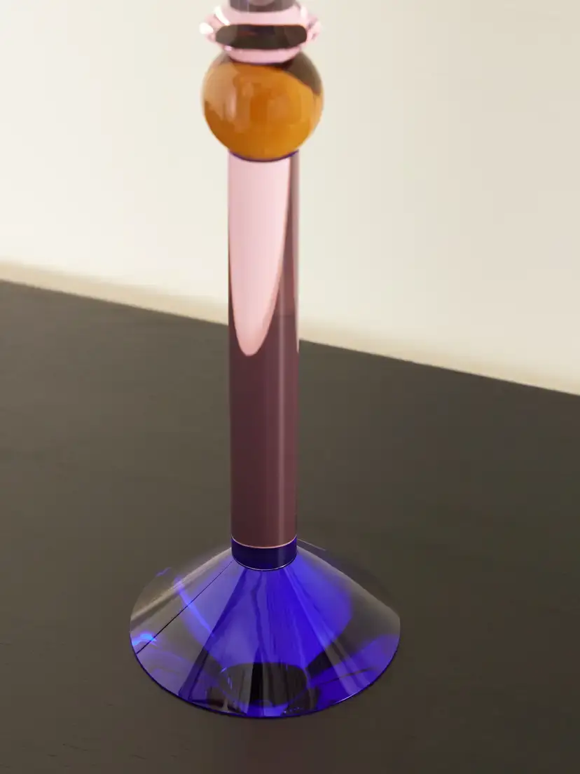 Reflections Copenhagen Rosalin Glass Candle Holder | Thumbnail 3