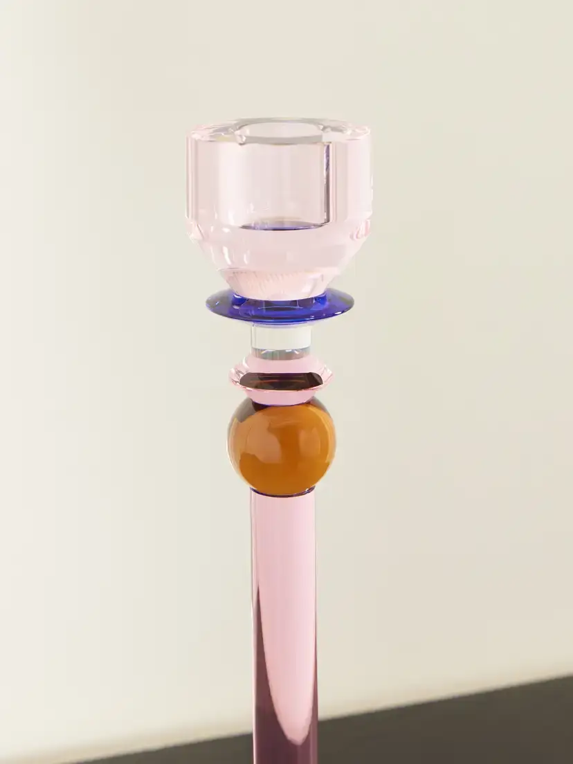 Reflections Copenhagen Rosalin Glass Candle Holder | Thumbnail 4