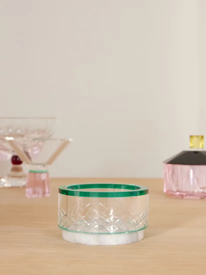 Reflections Copenhagen Gallant Crystal And Natural Onyx Nut Bowl | Thumbnail 2 Reflections Copenhagen Gallant Crystal And Natural Onyx Nut Bowl | Thumbnail 2